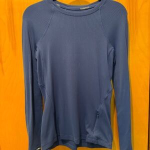 NEVER WORN NWOT lululemon blue long sleeve